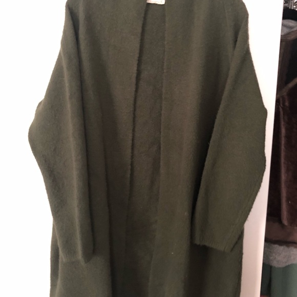 Ellison Faux Wool Shawl Jacket - Picture 2 of 5